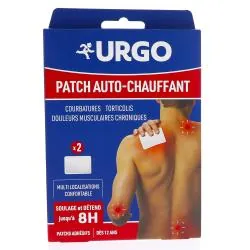 URGO Patch Auto-Chauffant 8h lot de 2 - multi-zone