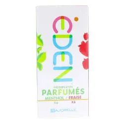 EDEN Préservatifs - Parfumés Menthol x6 et Fraise x6