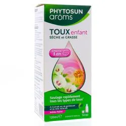 PHYTOSUN AROMS Sirop enfant toux sèche et grasse 120ml