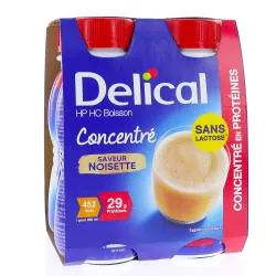 DELICAL Concentré - Boisson HP/HC Noisette 4x200ml