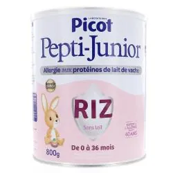 PICOT Pepti-Junior Riz 0 à 36 mois 800g