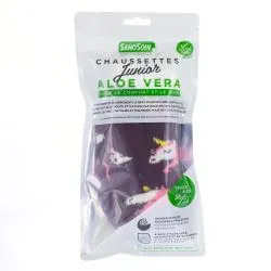 SANOSOIN Chaussettes Bien-être Aloe Vera junior licorne 26/34