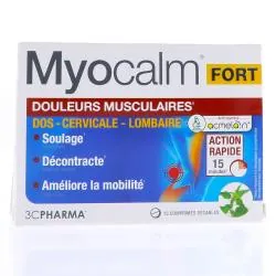 3C PHARMA Myocalm Fort - douleurs musculaires x15 comprimés