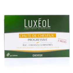 LUXEOL Chute de Cheveux Progressive 3 mois x90 gélules
