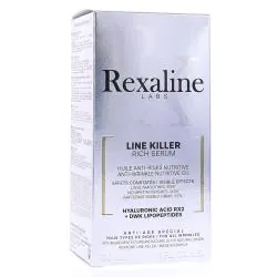 REXALINE Line Killer - Sérum huile anti-rides nutritive riche 30ml
