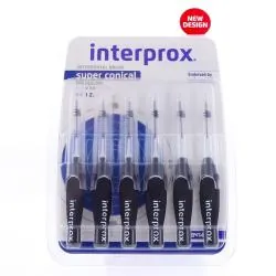 INTERPROX Brossettes interdentaires interproximal super conical 2.0 mm