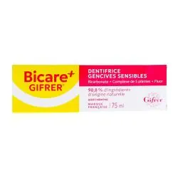 GIFRER Bicare + Dentifrice Gencives Sensibles 75ml