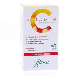 ABOCA Vitamin C Naturcomplex Bio Avec Acerola x14 Comprimés