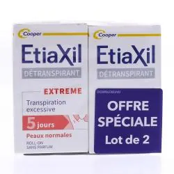 ETIAXIL Détranspirant Extreme roll-on 15ml lot de 2