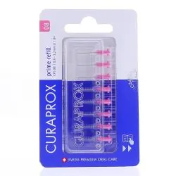 CURAPROX Prime Refill 8 Recharges Brossettes rose 08