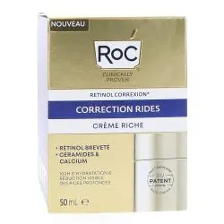 ROC Retinol Correxion - Crème Riche Rides Profondes 50ml