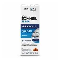 GRANIONS Sommeil Flash Spray Buccal Goût Caramel 25 ml