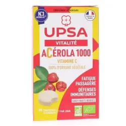 UPSA Vitalité Acérola 1000 bio x30 comprimés à croquer unité