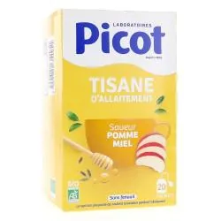 PICOT Tisane d'allaitement bio saveur Pomme/Miel x20 sachets