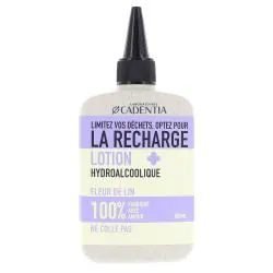 CADENTIA Lotion Hydroalcoolique Fleur de lin eco-recharge 100ml