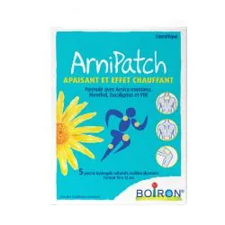 BOIRON Arnipatch apaisant et effet chauffant boite de 5