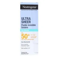 NEUTROGENA Ultra Sheer - Fluide Invisible Solaire Oil Control SPF50+ 50ml