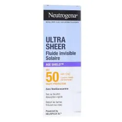 NEUTROGENA Ultra Sheer - Fluide Invisible Solaire Anti-Âge SPF50 50ml