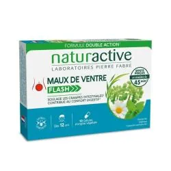 NATURACTIVE Maux de Ventre Flash x10 Gélules