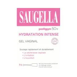 SAUGELLA Poligyn 50+ - Gel Vaginal Hydratation Intense x7 Unidoses