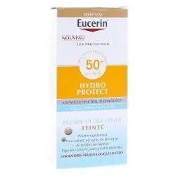 EUCERIN Sun protection Hydro Protect Fluide Solaire Ultra-Léger SPF50+ Teinte Médium 50ml