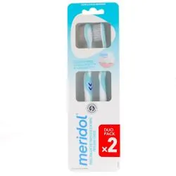 MERIDOL Brosse à dents souple lot de 2