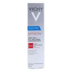 VICHY Liftactiv supreme - Soin yeux H.A Anti-rides Raffermissant tube 15ml (nouvelle formule)