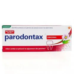 PARODONTAX Dentifrice fluor lot de 2 tubes 75ml