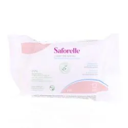 SAFORELLE Fraicheur & Douceur - Lingettes nettoyantes intime x 10