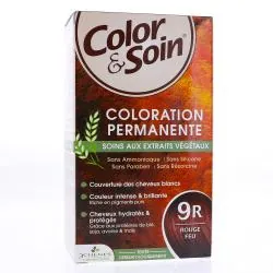 LES 3 CHÊNES Color & soin n°9R rouge feu