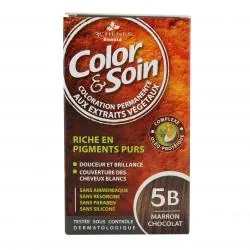 LES 3 CHÊNES Color & soin n°5bB marron chocolat