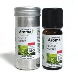 LE COMPTOIR AROMA Huile essentielle de menthe poivrée bio flacon 10ml