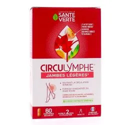 SANTÉ VERTE Circulymphe Jambes légères 60 comprimés
