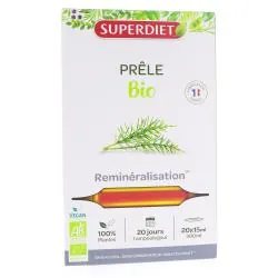 SUPERDIET Prêle bio 20 ampoules
