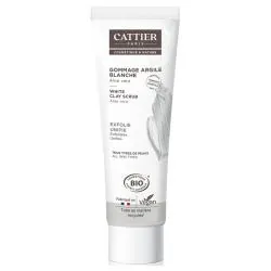 CATTIER Gommage argile blanche aloe vera bio tube 100ml