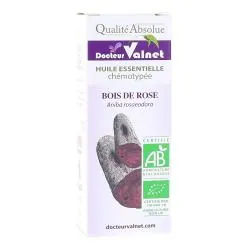 DOCTEUR VALNET Huile essentielle de bois de rose bio flacon 10ml