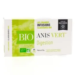 DAYANG Infusion bio anis vert 20 sachets