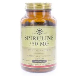 SOLGAR Spiruline 750mg 80 gélules
