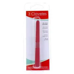 3 CLAVELES Limes à ongles corindon 11 cm boîte de 10 limes