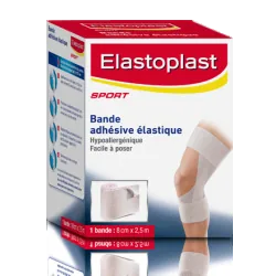ELASTOPLAST Sport - Bande adhésive élastique 8cm x 2,5m