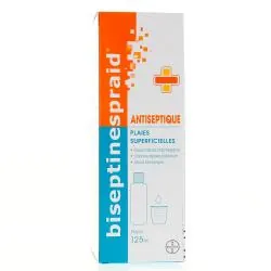 BISEPTINE SPRAID Solution antiseptique flacon de 125 ml