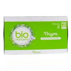 VITAVEA Infusions bio 100% naturelle infusion thym 20 sachets 20 sachets