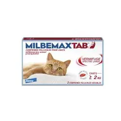 MILBEMAX Tab - Chat boite de 2 comprimés