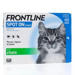FRONTLINE Spot-on - chat 6 pipettes