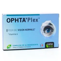 SANTÉ VERTE Ophta'Plex x30 comprimés