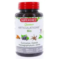 SUPERDIET Quatuor articulation bio flacon 150 gélules