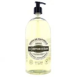 LE COMPTOIR DU BAIN Savon liquide de Marseille flacon pompe 1l