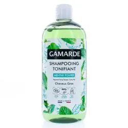 GAMARDE Shampooing tonifiant à la menthe poivrée flacon 500ml