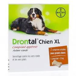 DRONTAL Chien - XL 2 comprimés