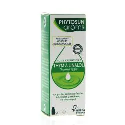 PHYTOSUN AROMS Huile essentielle de Thym à linalol flacon 5ml